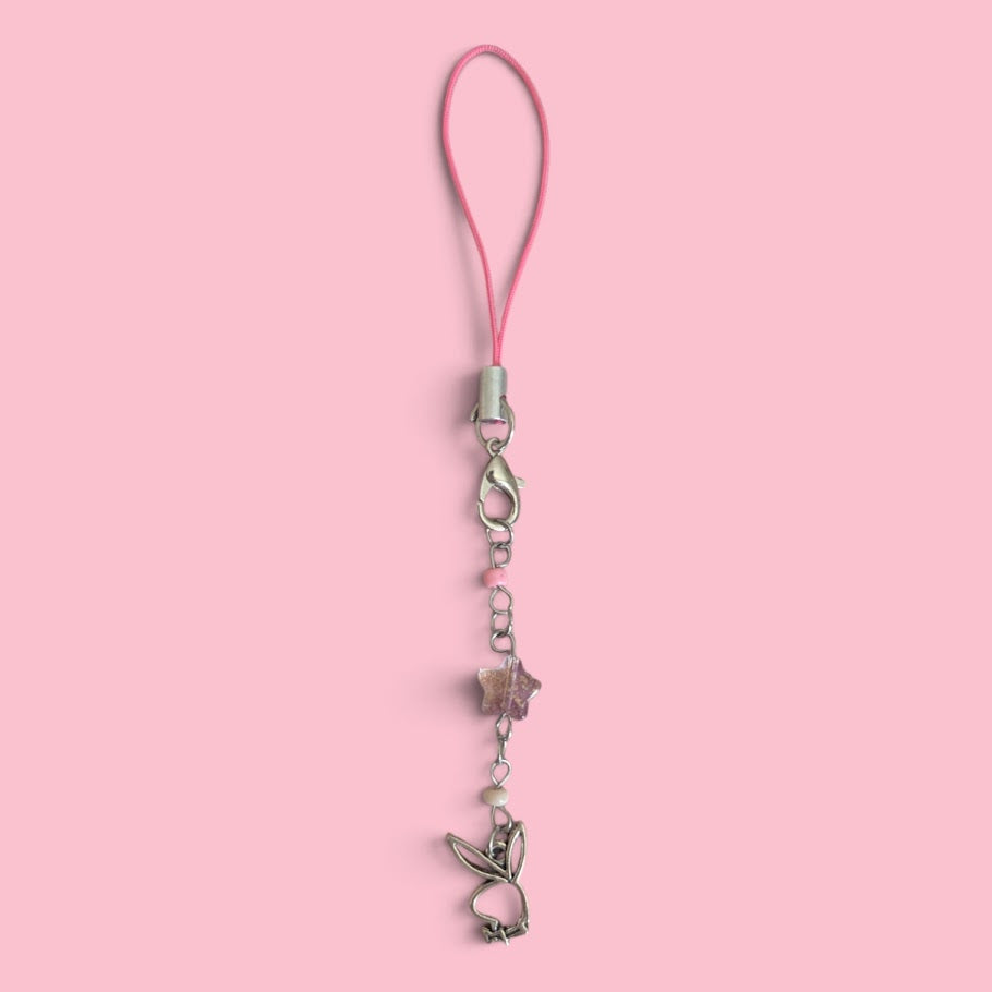Playboy Bunny Phone Charm
