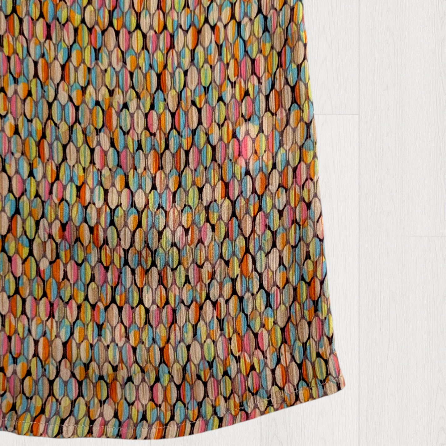 00's Retro Ruffle Blouse