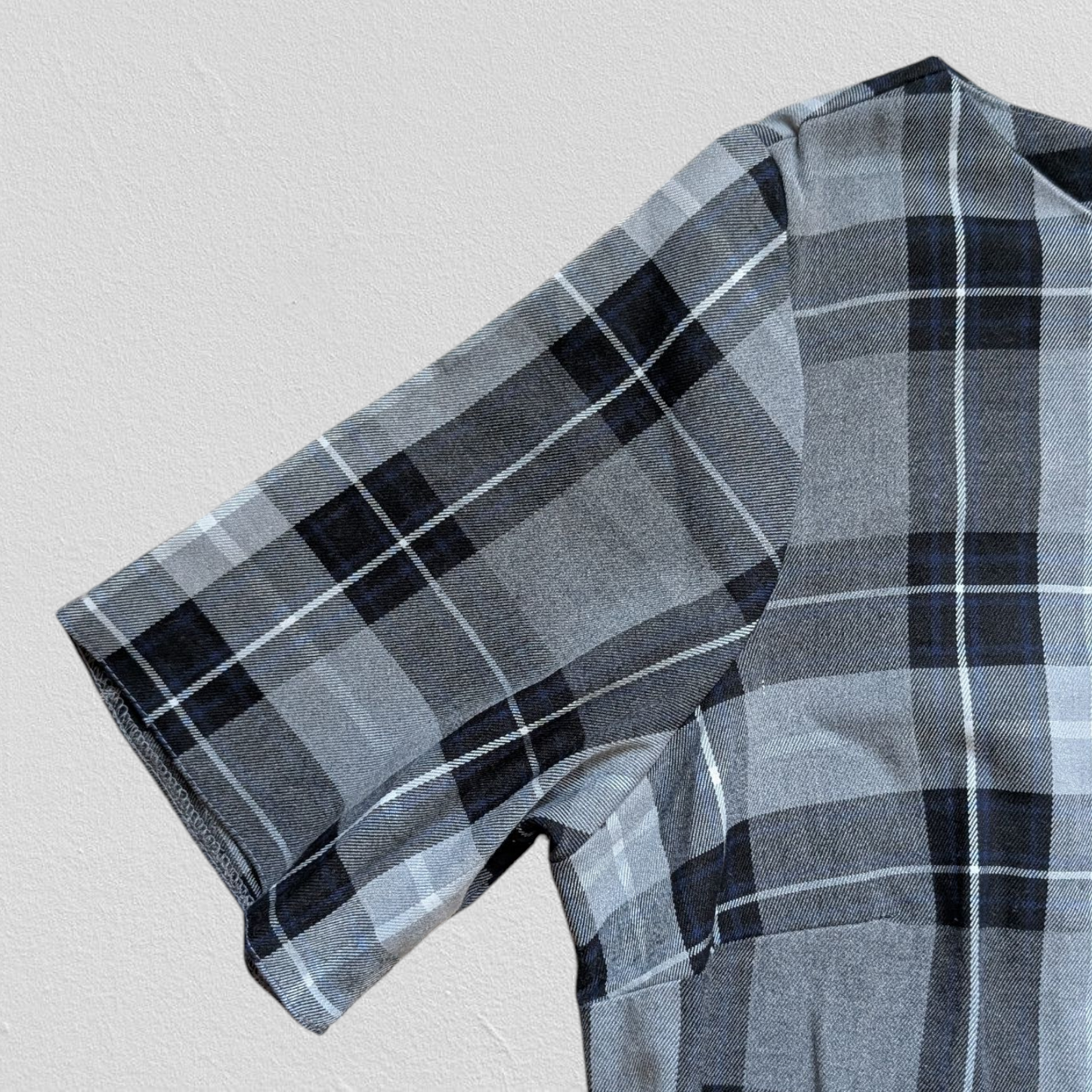 Checked Shift Dress