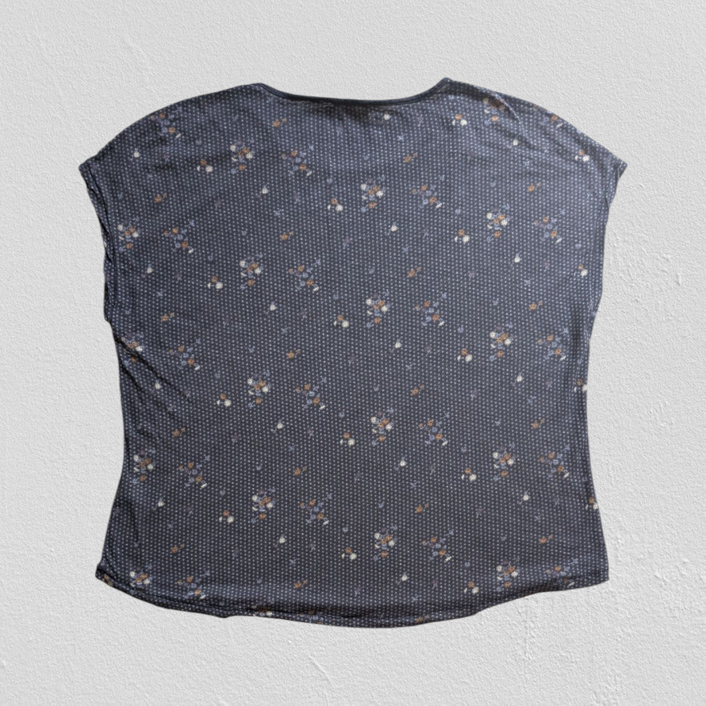 Navy Floral Tee