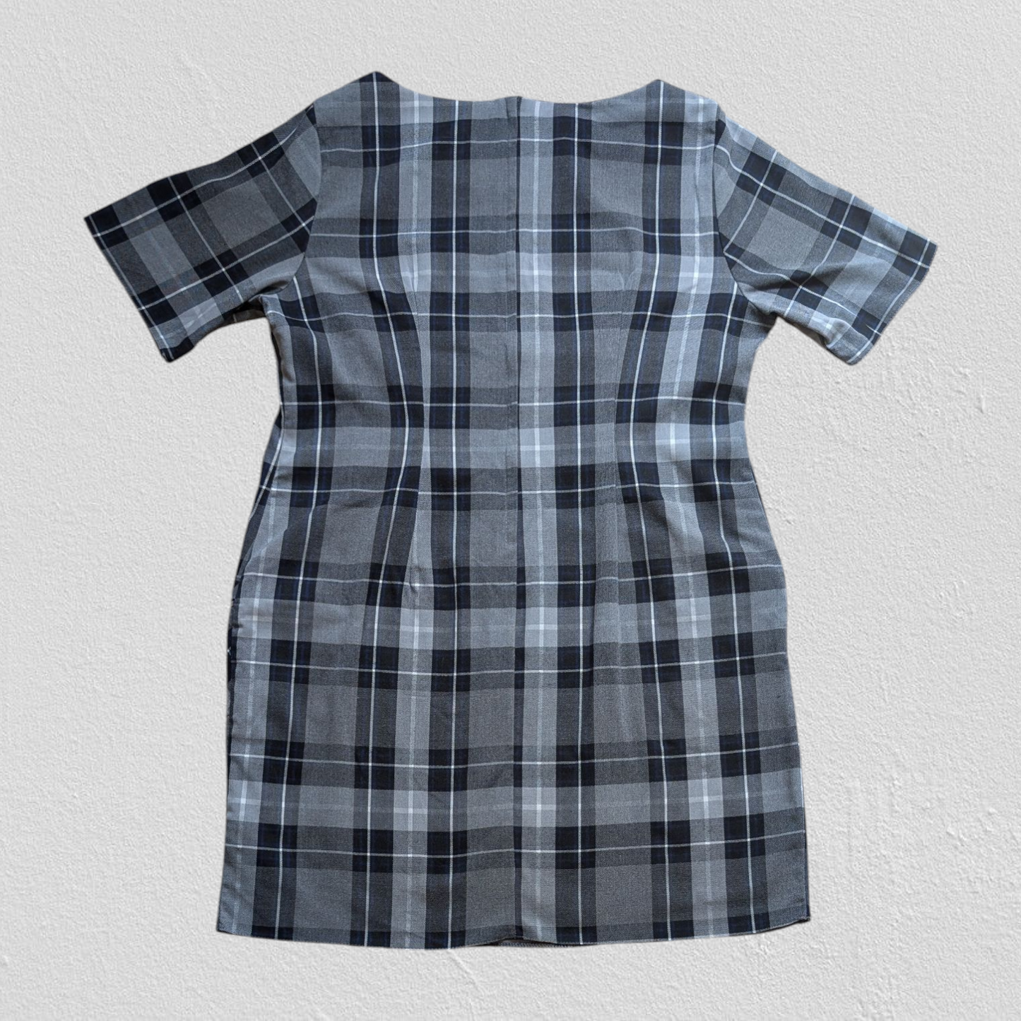 Checked Shift Dress