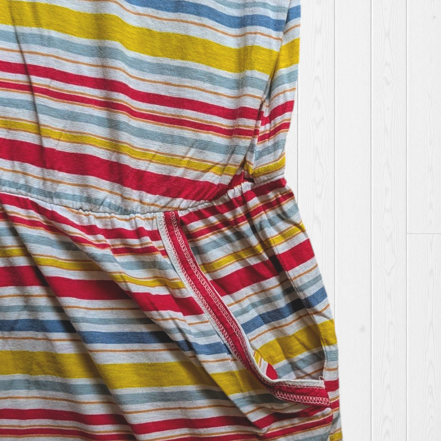 Rainbow Striped Dress