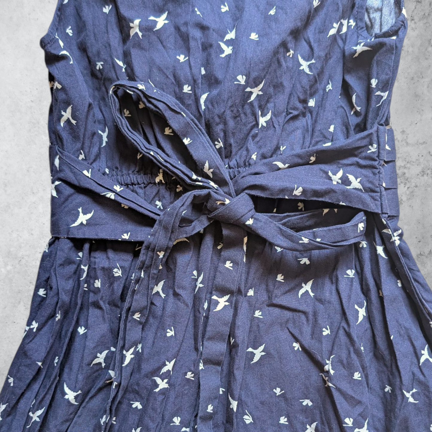 00's Navy Bird Dress