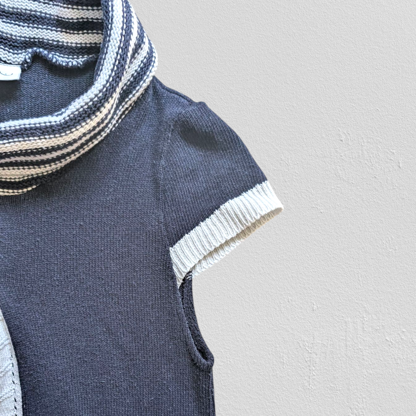00's Navy Sweater Dress