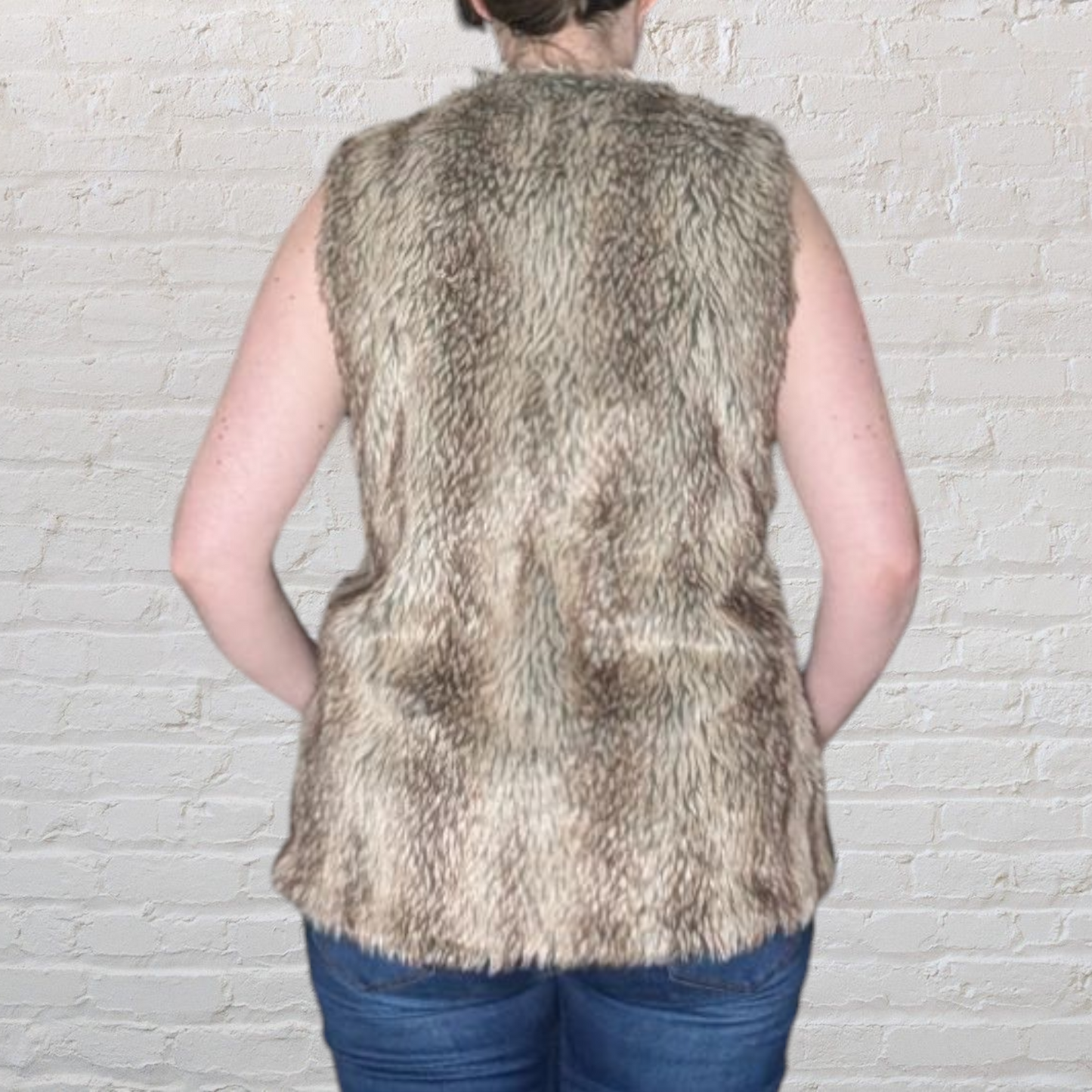 00's Faux Fur Gilet