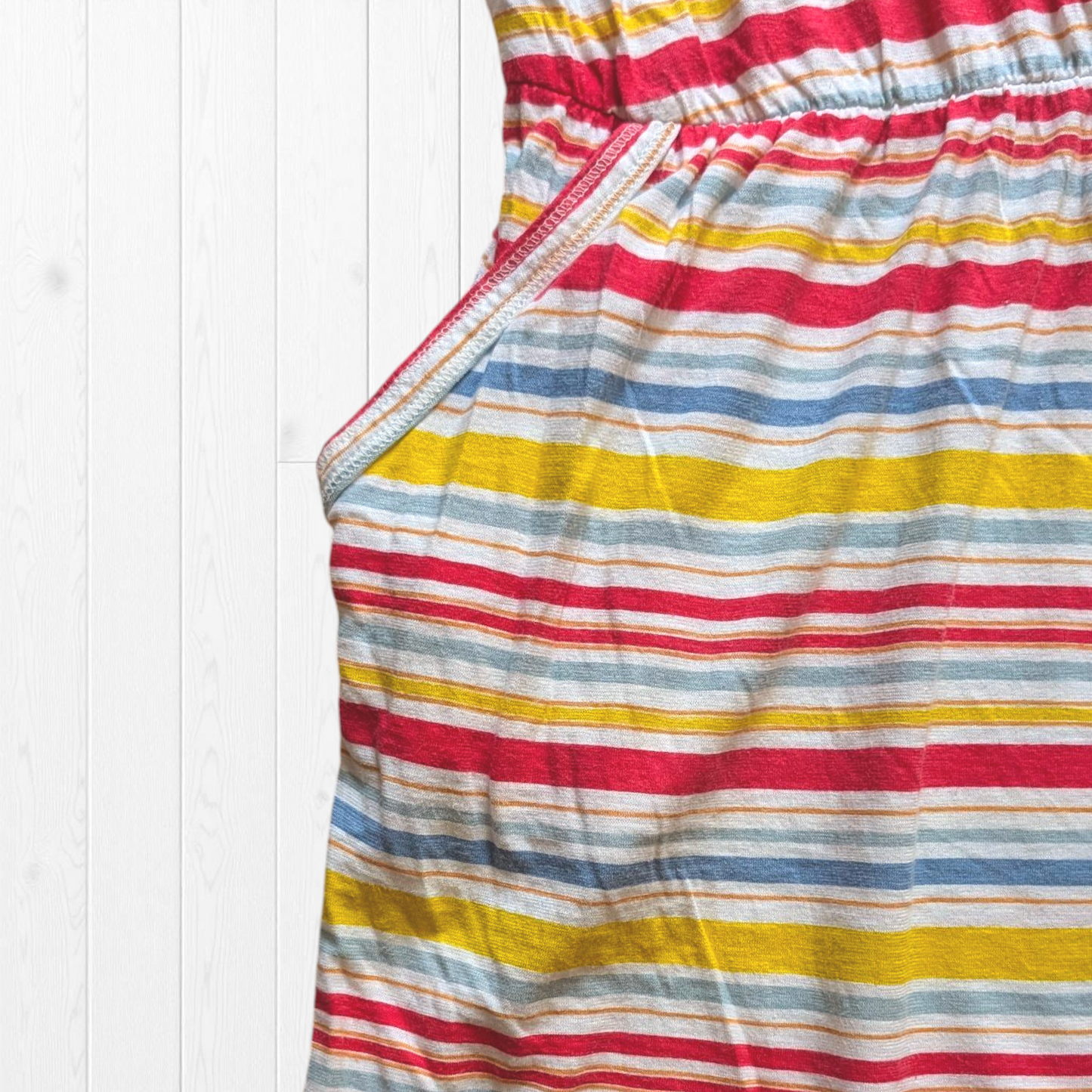 Rainbow Striped Dress