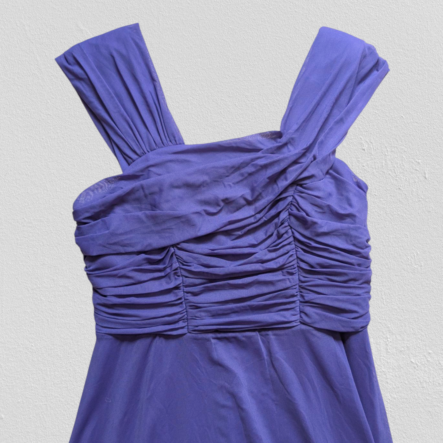 Petite Purple Cocktail Dress