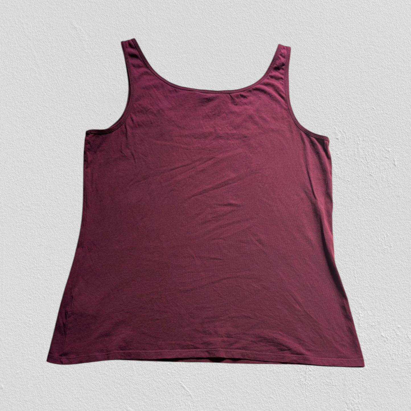 Burgundy Vest Top