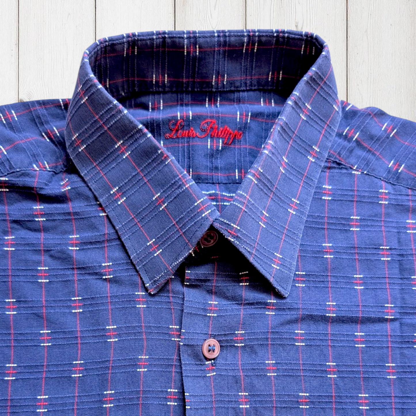 Vintage Louis Philippe Navy Shirt