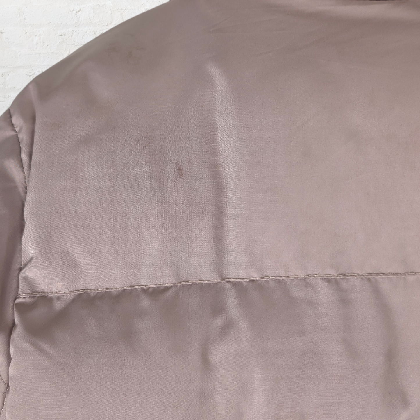 Dusty Pink Quilted Puffer Jacket
