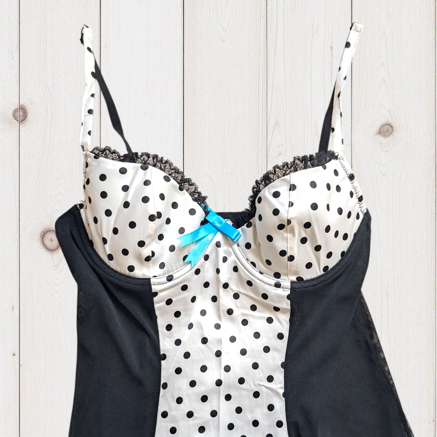 00's La Senza Polka Dot Bustier