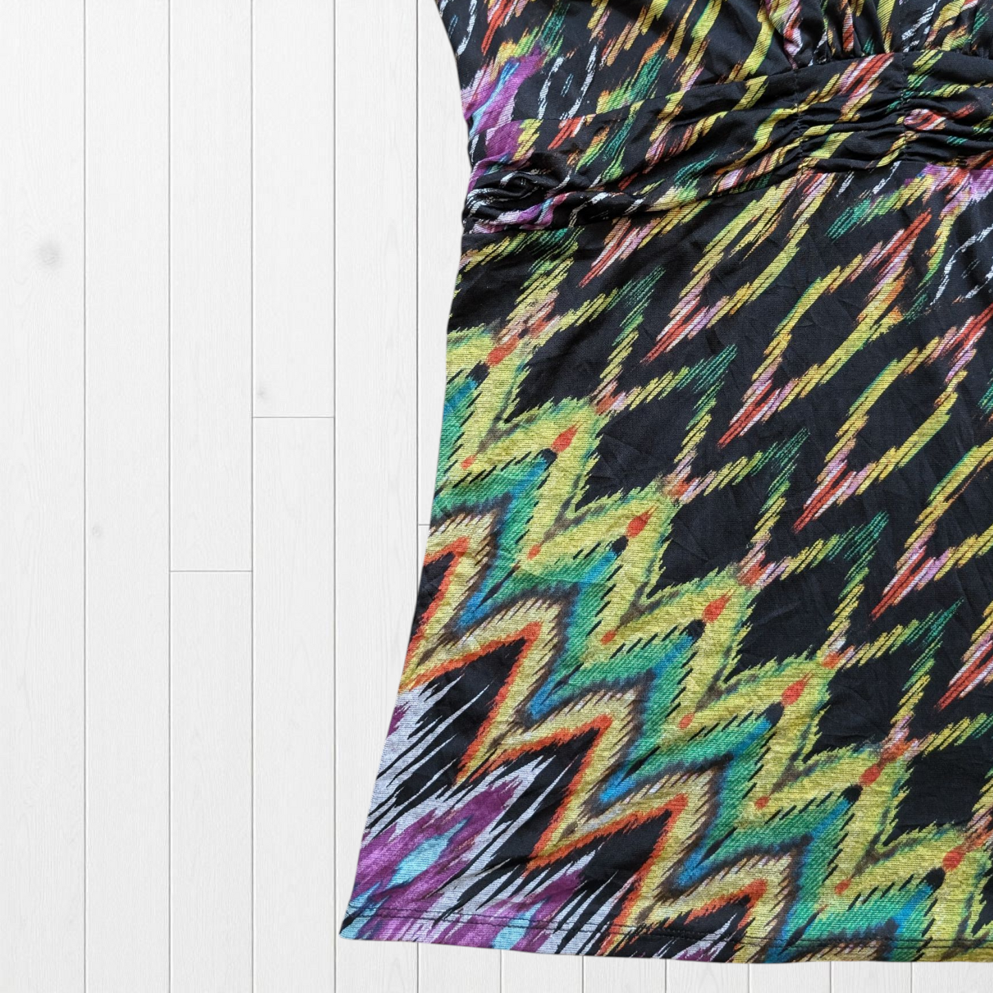 00's Boho Glam Multicolour Top