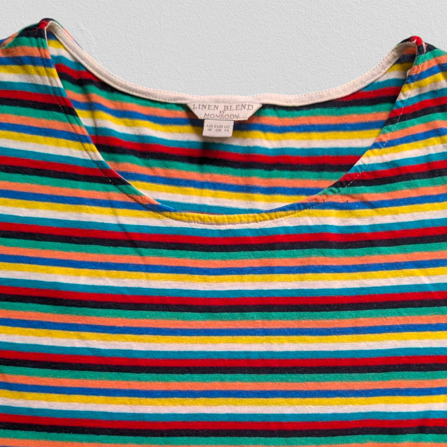 Rainbow Linen Tee