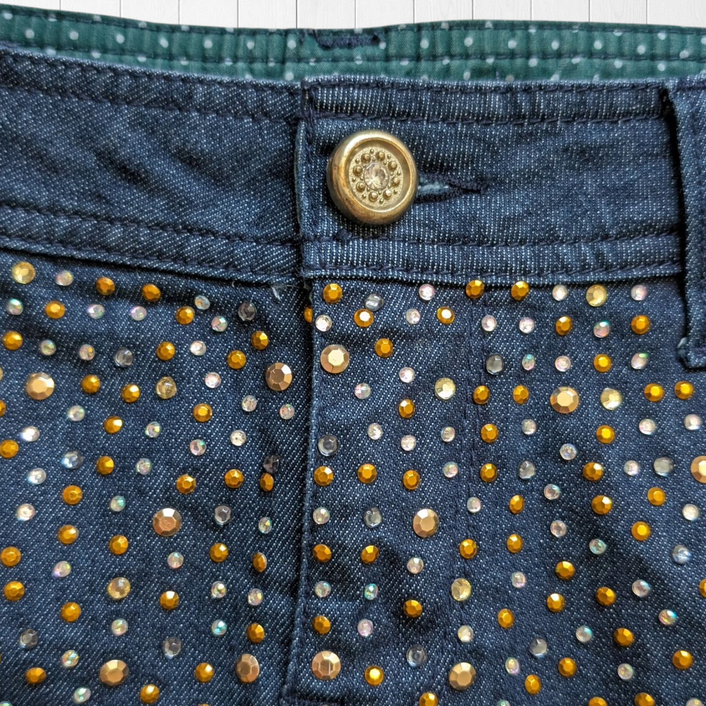 00's Gem Denim Hotpants