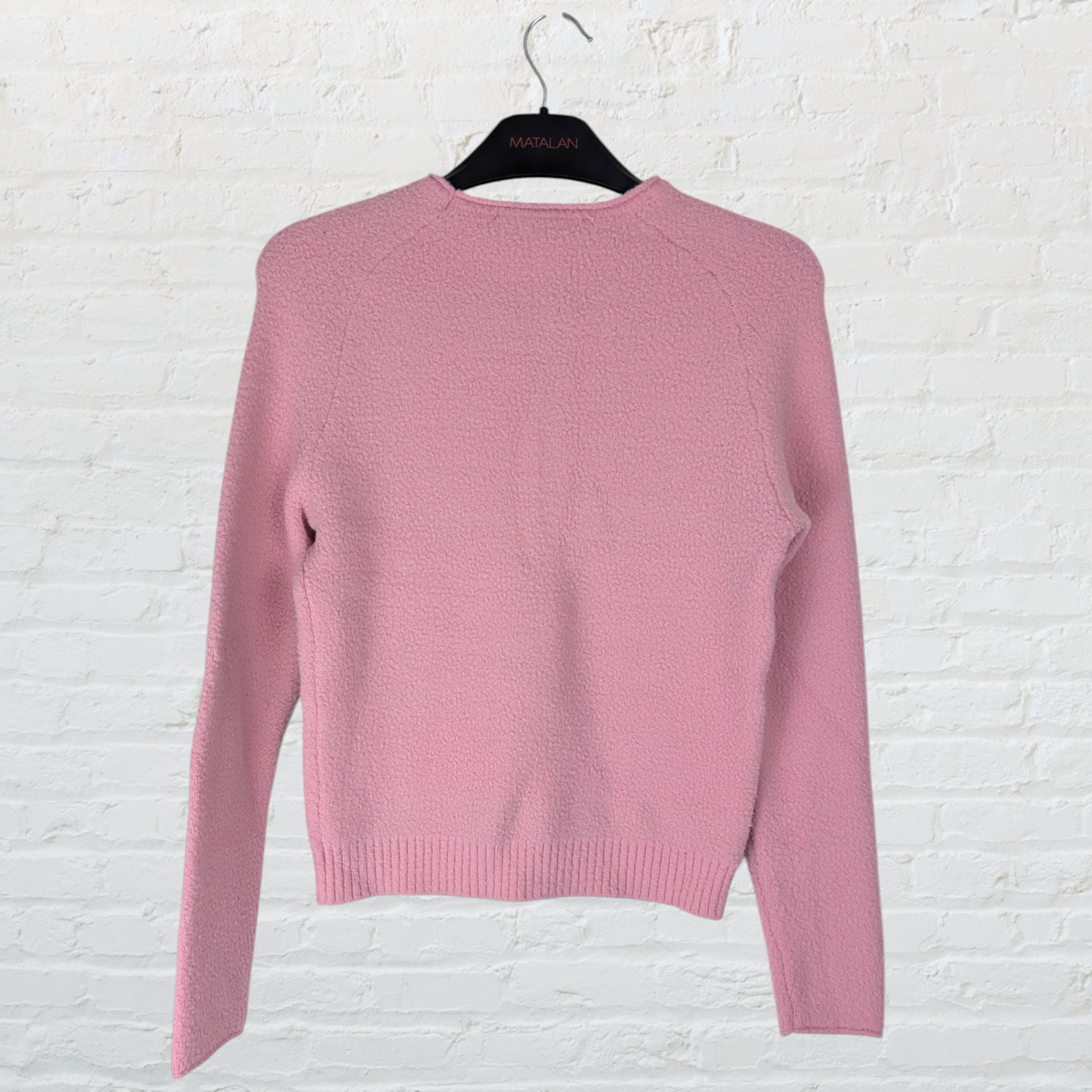 Bubblegum Pink Super Soft Long Sleeve Knit Jumper