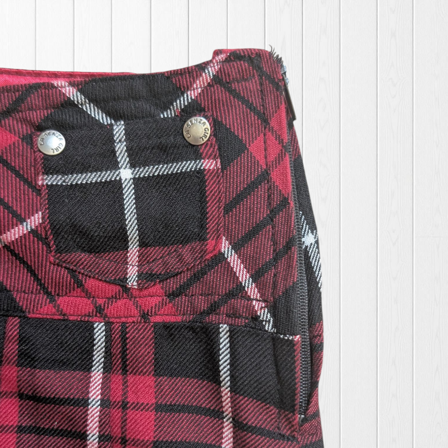 00's La Senza Tartan Mini Skirt