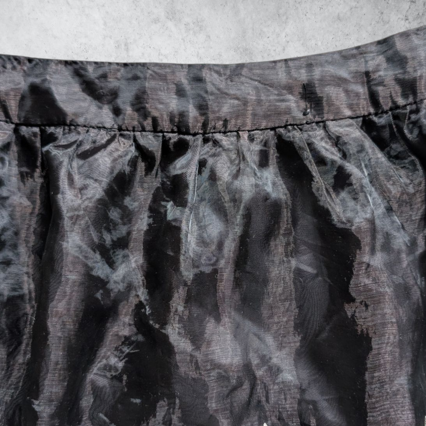 00's Embroidered Mini Skirt