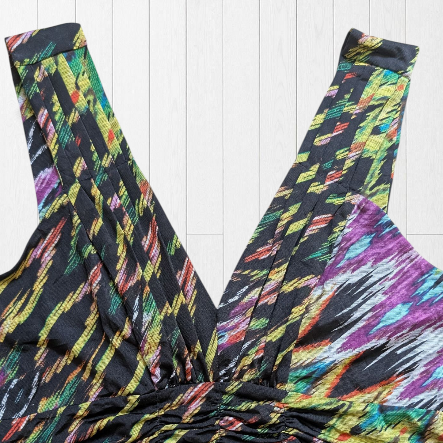 00's Boho Glam Multicolour Top