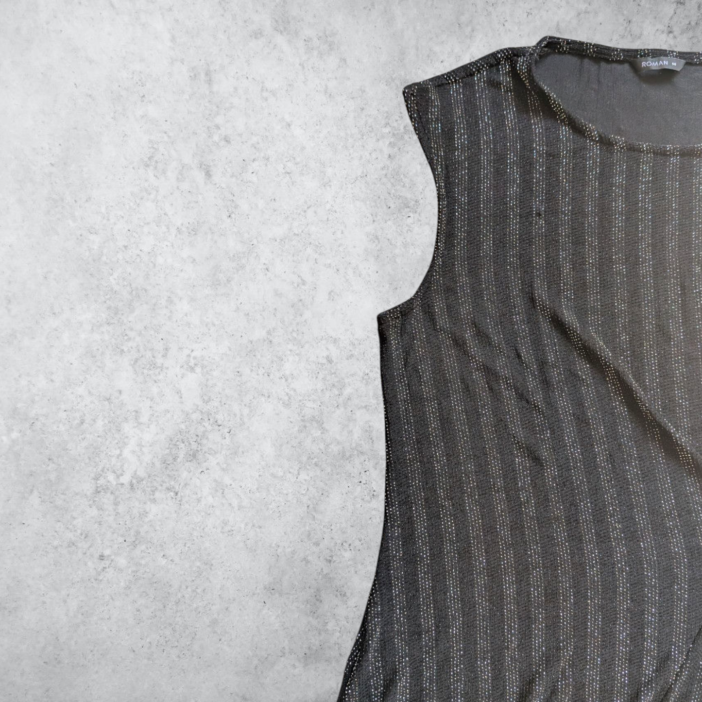 00's Asymmetric Black Top