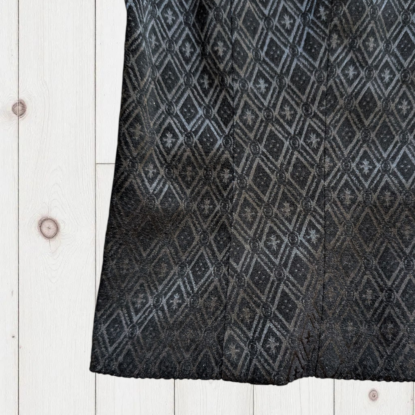 00s Black Velvet Waistcoat