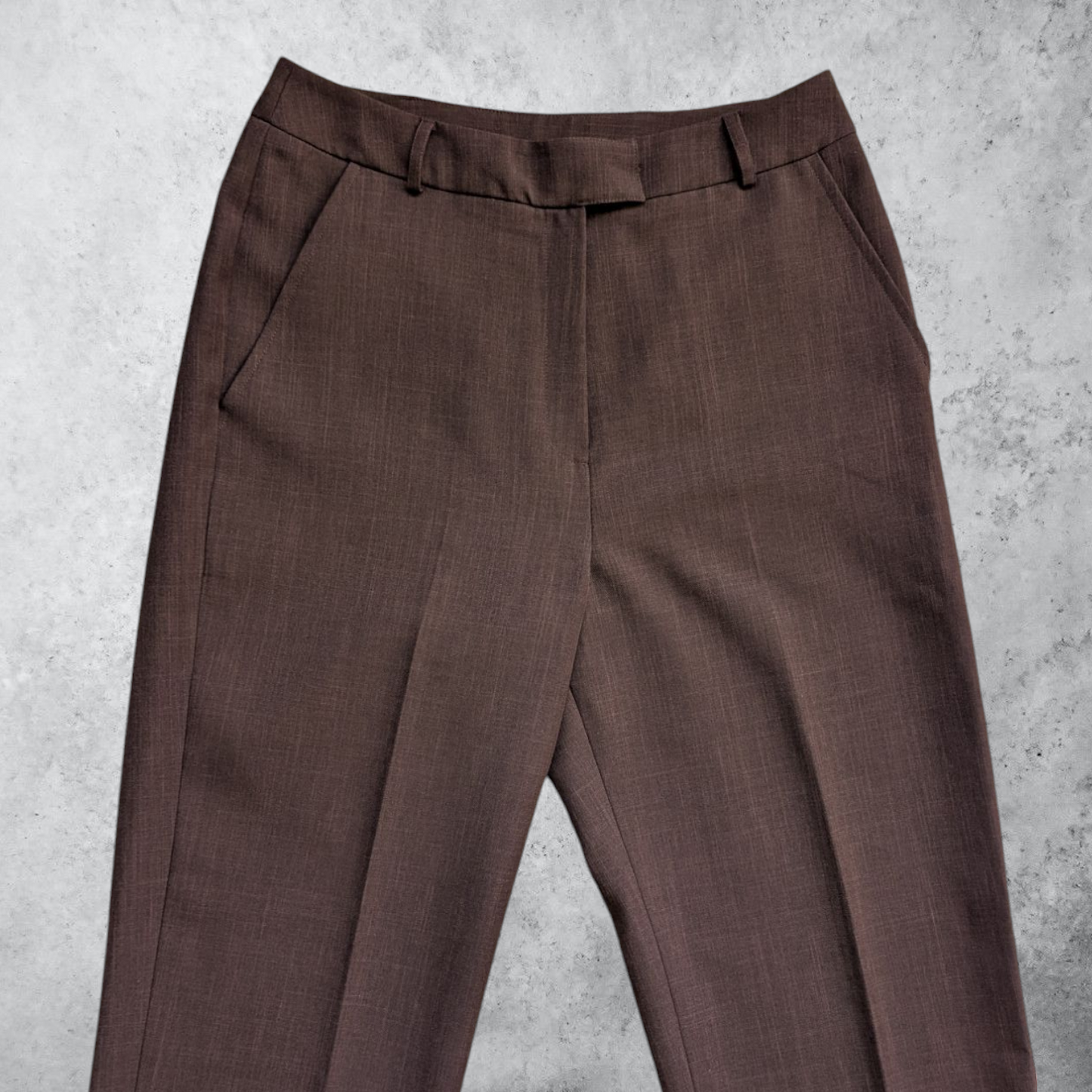 90's Brown Corpcore Trousers
