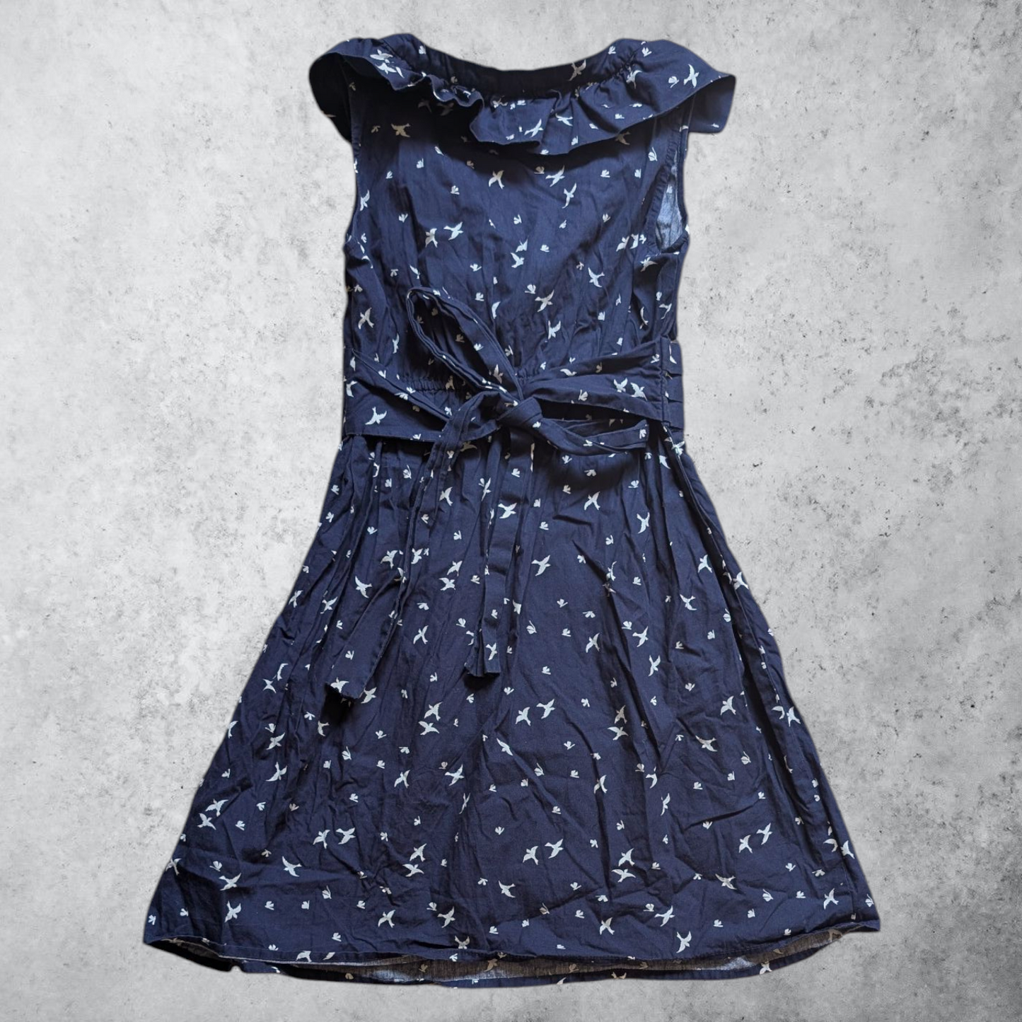 00's Navy Bird Dress