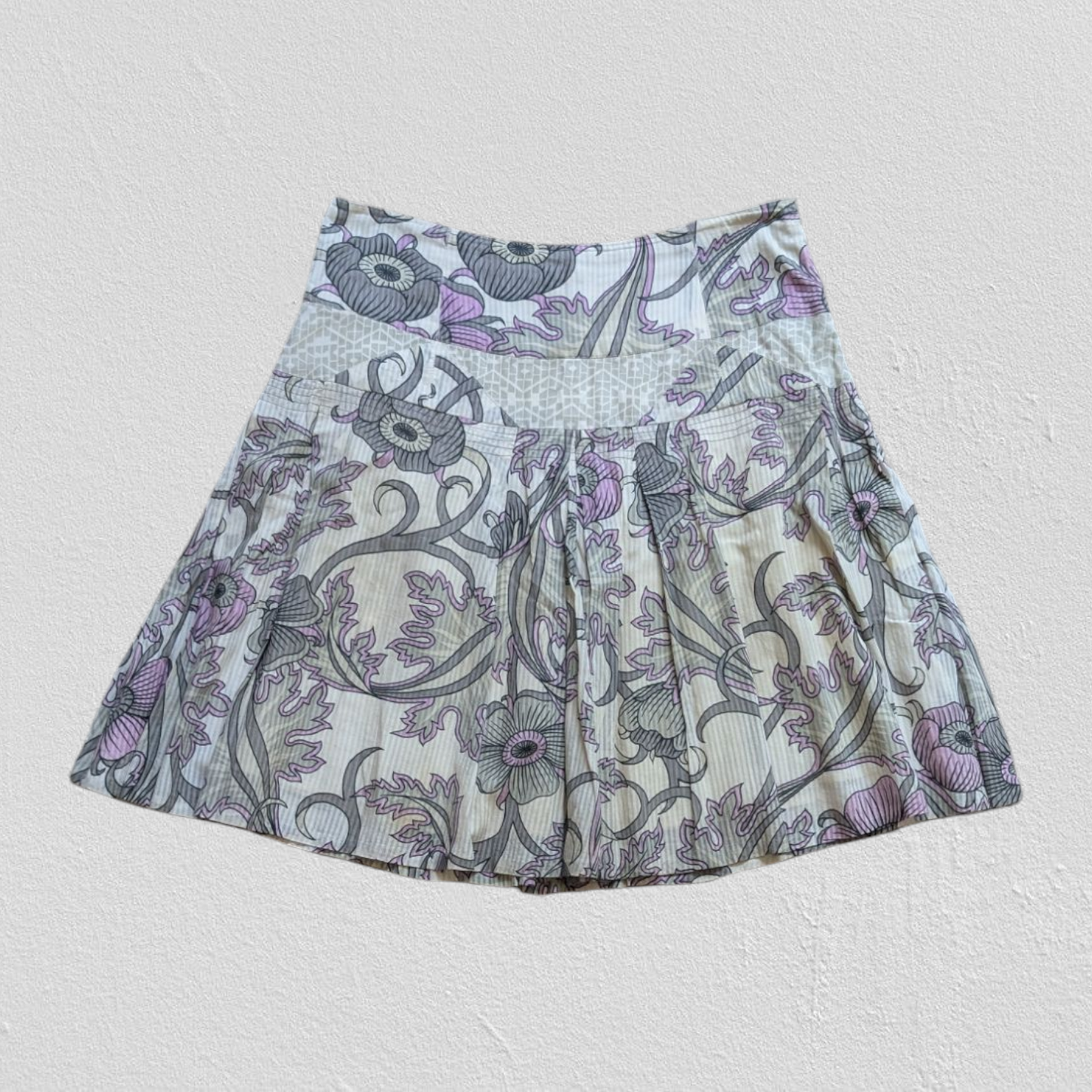 00's Floral Skirt