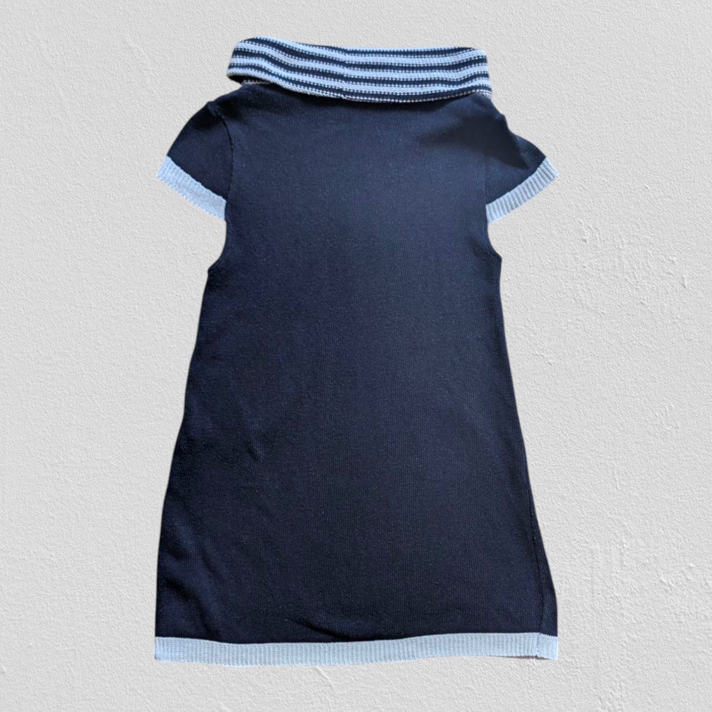 00's Navy Sweater Dress
