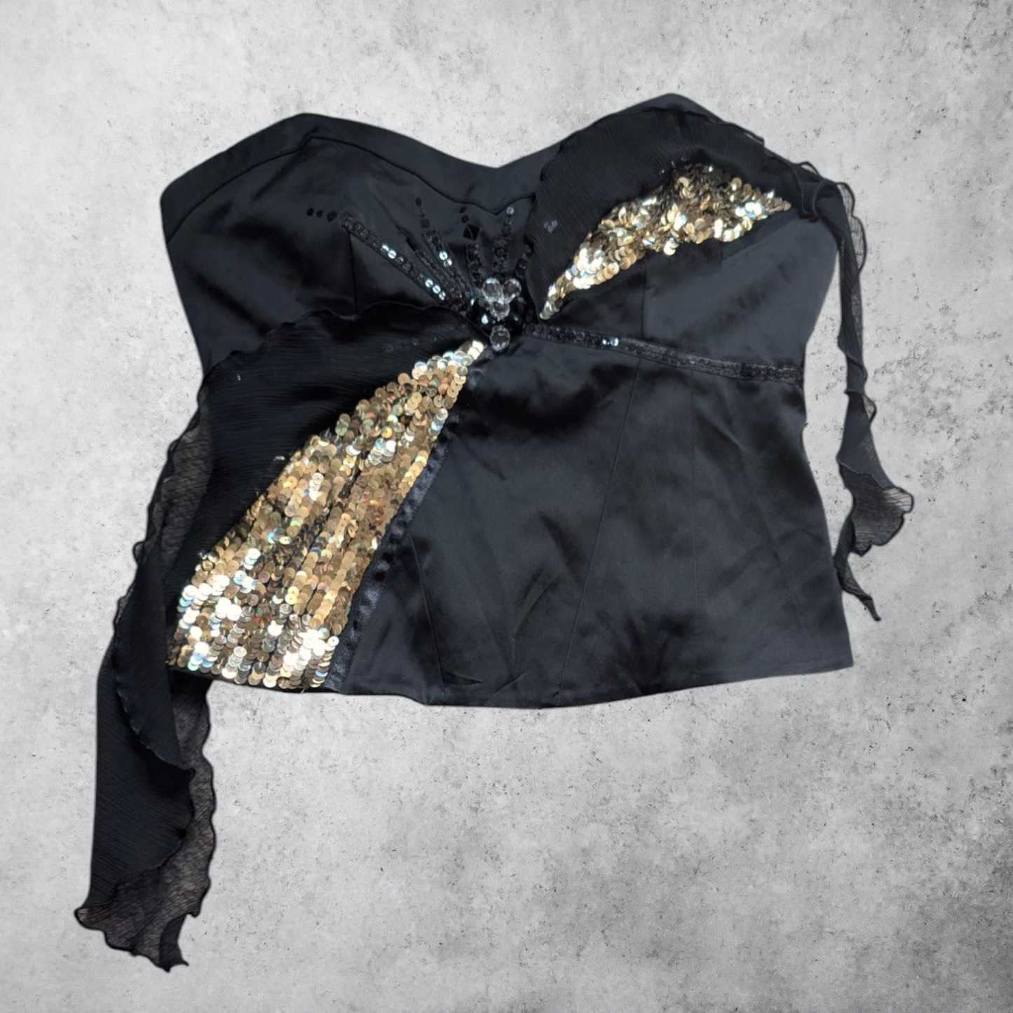 00's Bejewelled Corset