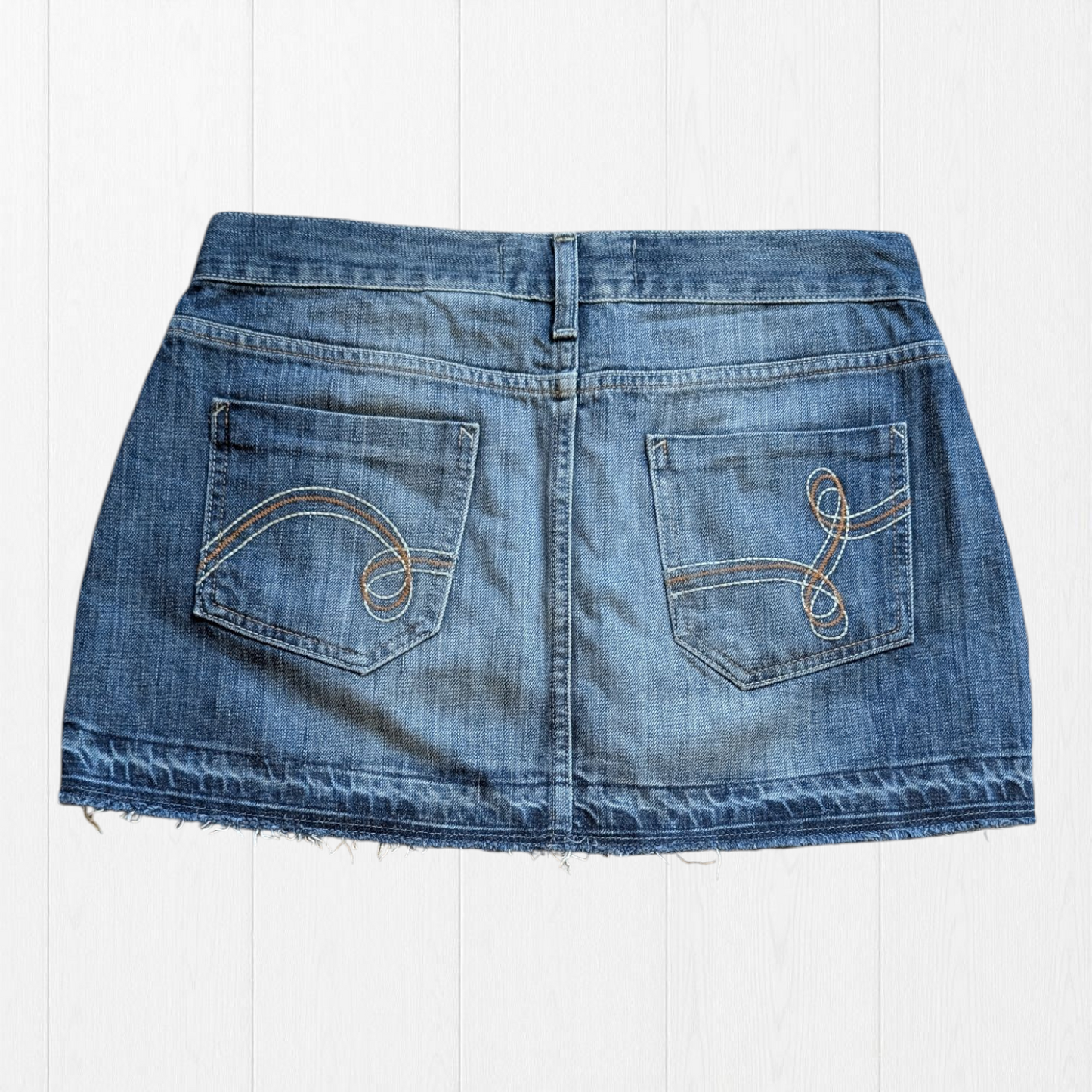 00's Low Rise Denim Mini Skirt