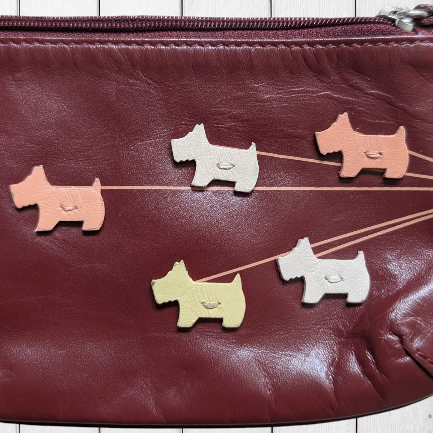 00's Radley Cherry Red Micro Bag