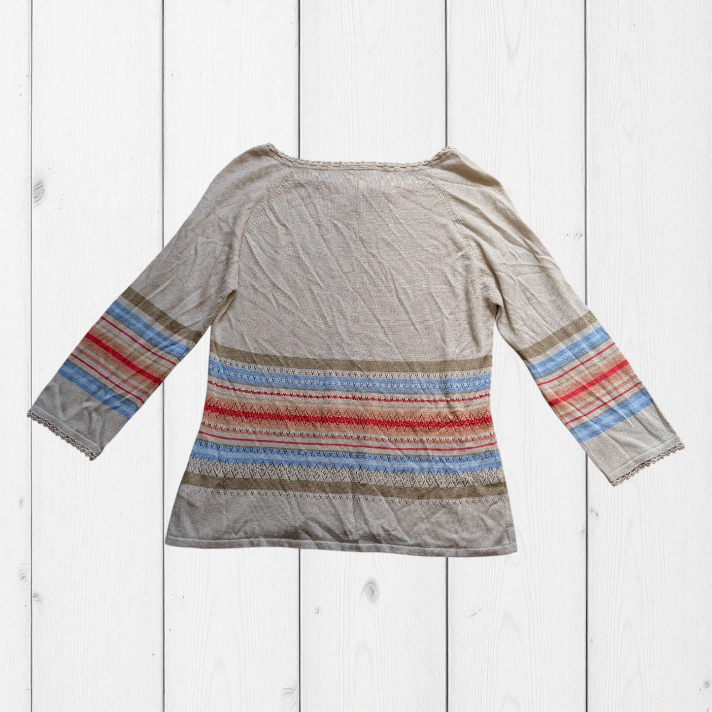 00's Knitted Boho Top