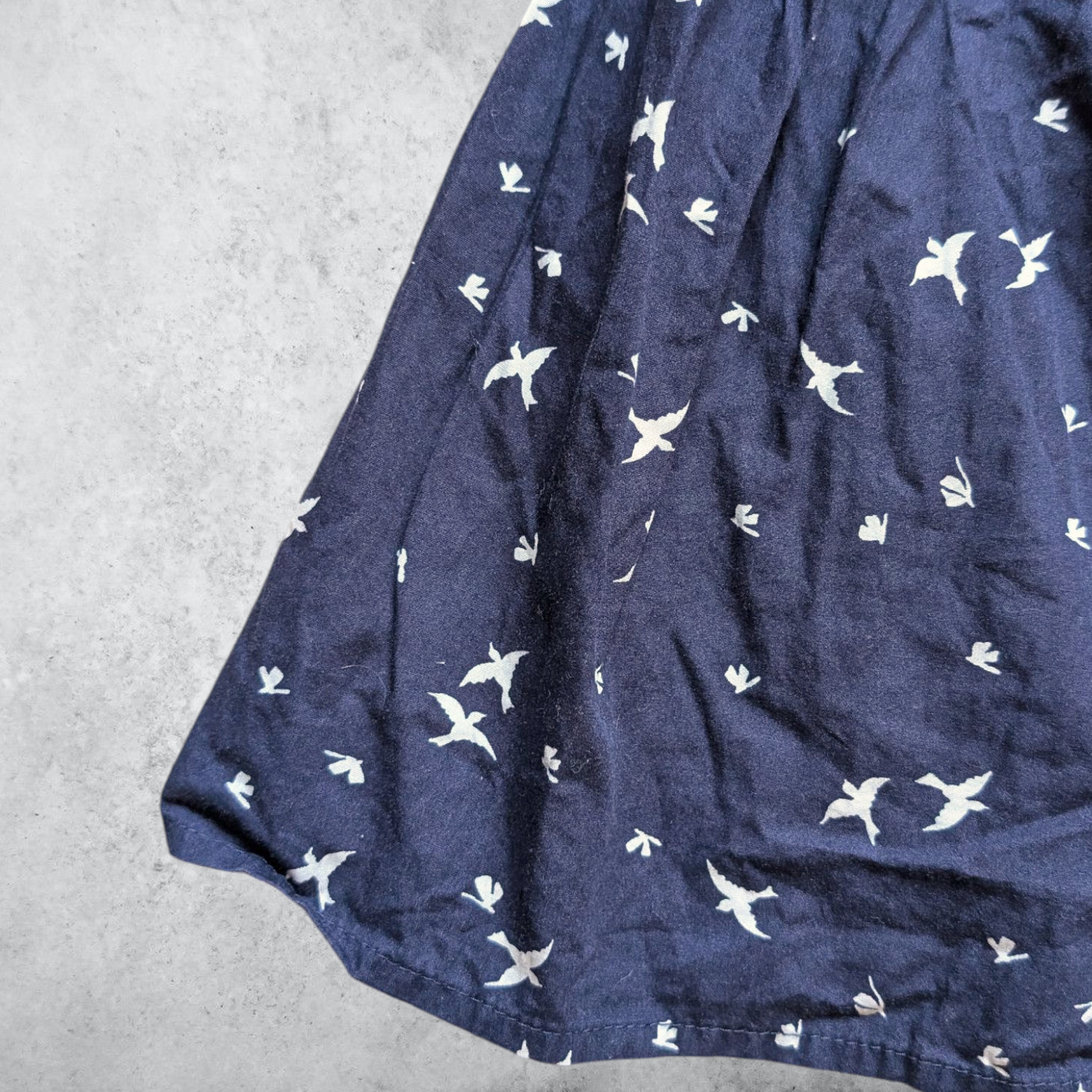 00's Navy Bird Dress
