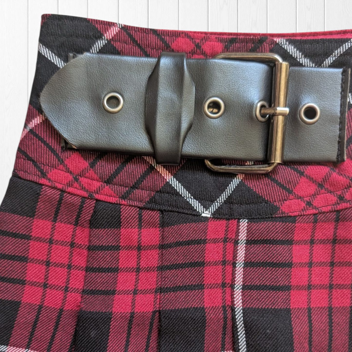 00's La Senza Tartan Mini Skirt