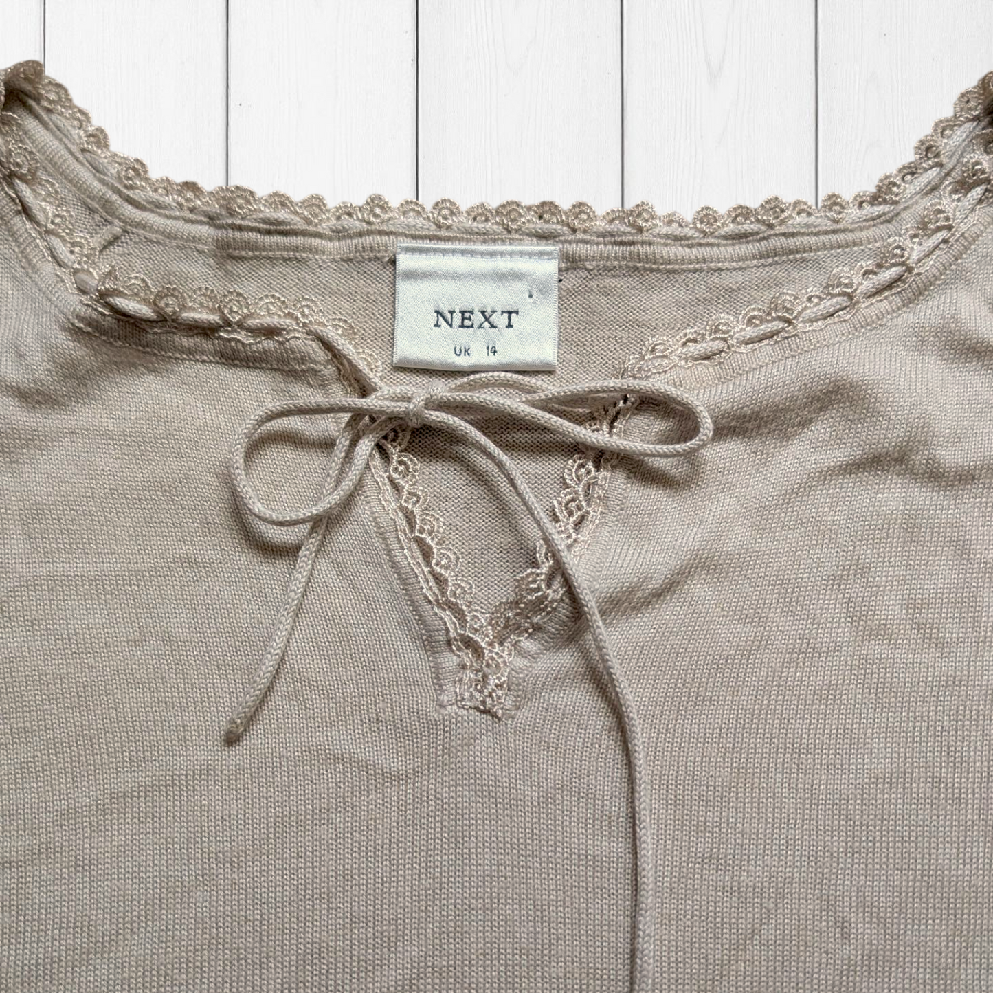 00's Knitted Boho Top
