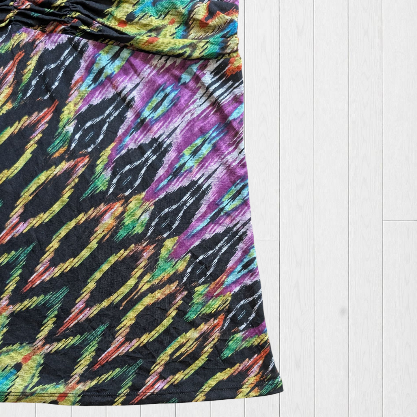 00's Boho Glam Multicolour Top