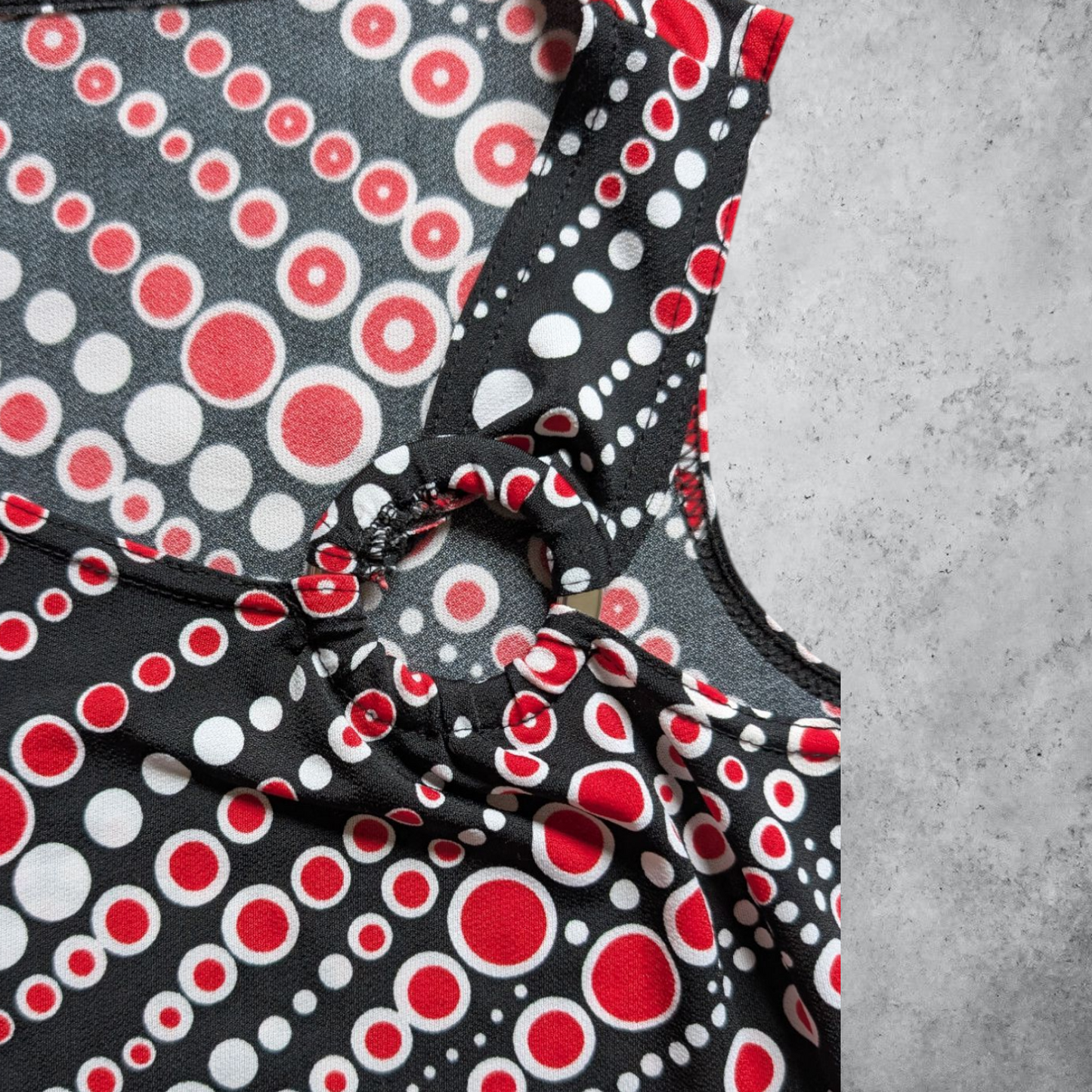 00's Polka Dot Top