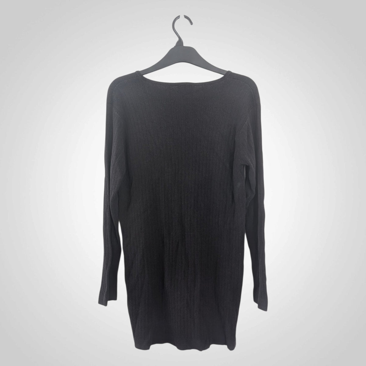 90s Laura Ashley Black Longline Top