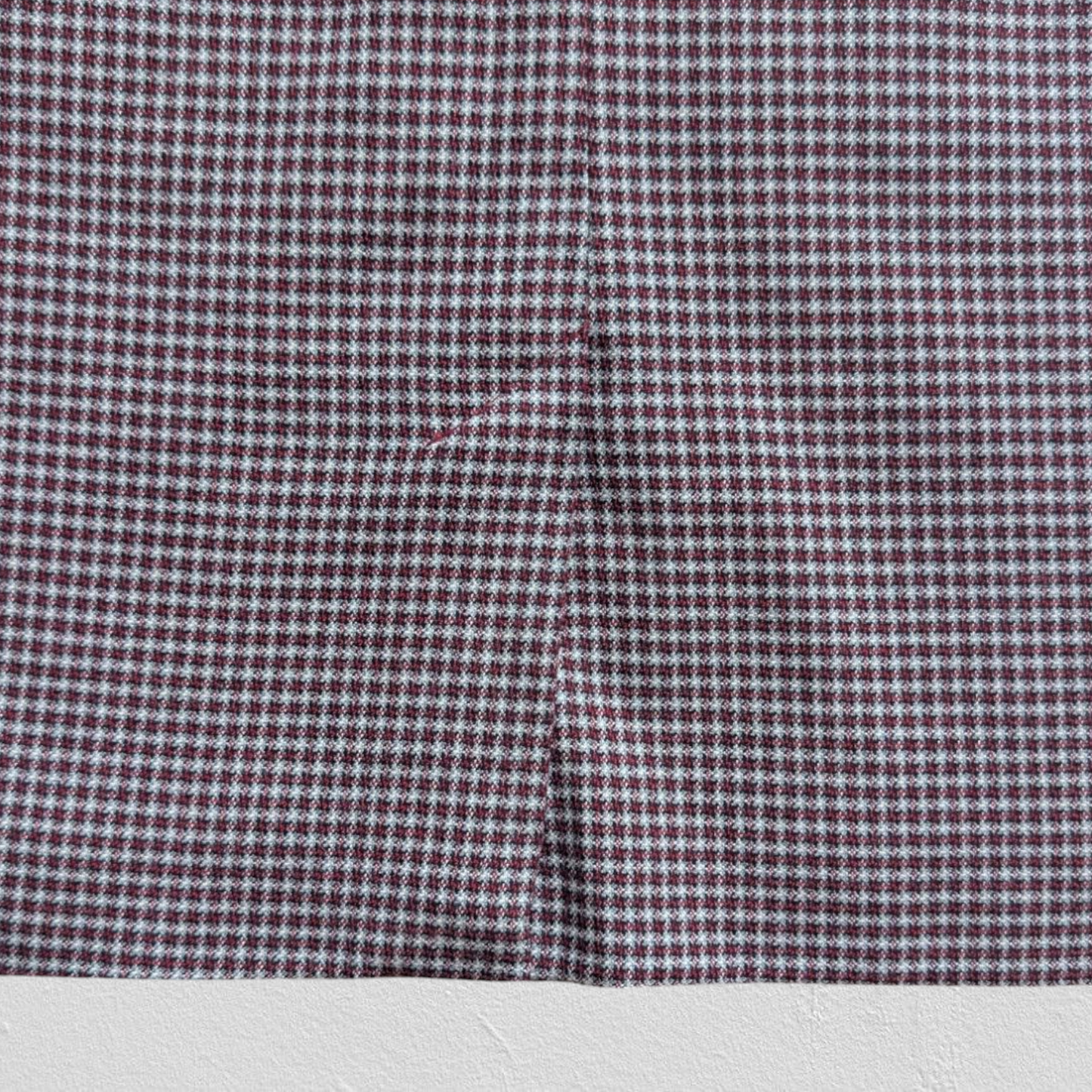 Houndstooth Pencil Skirt