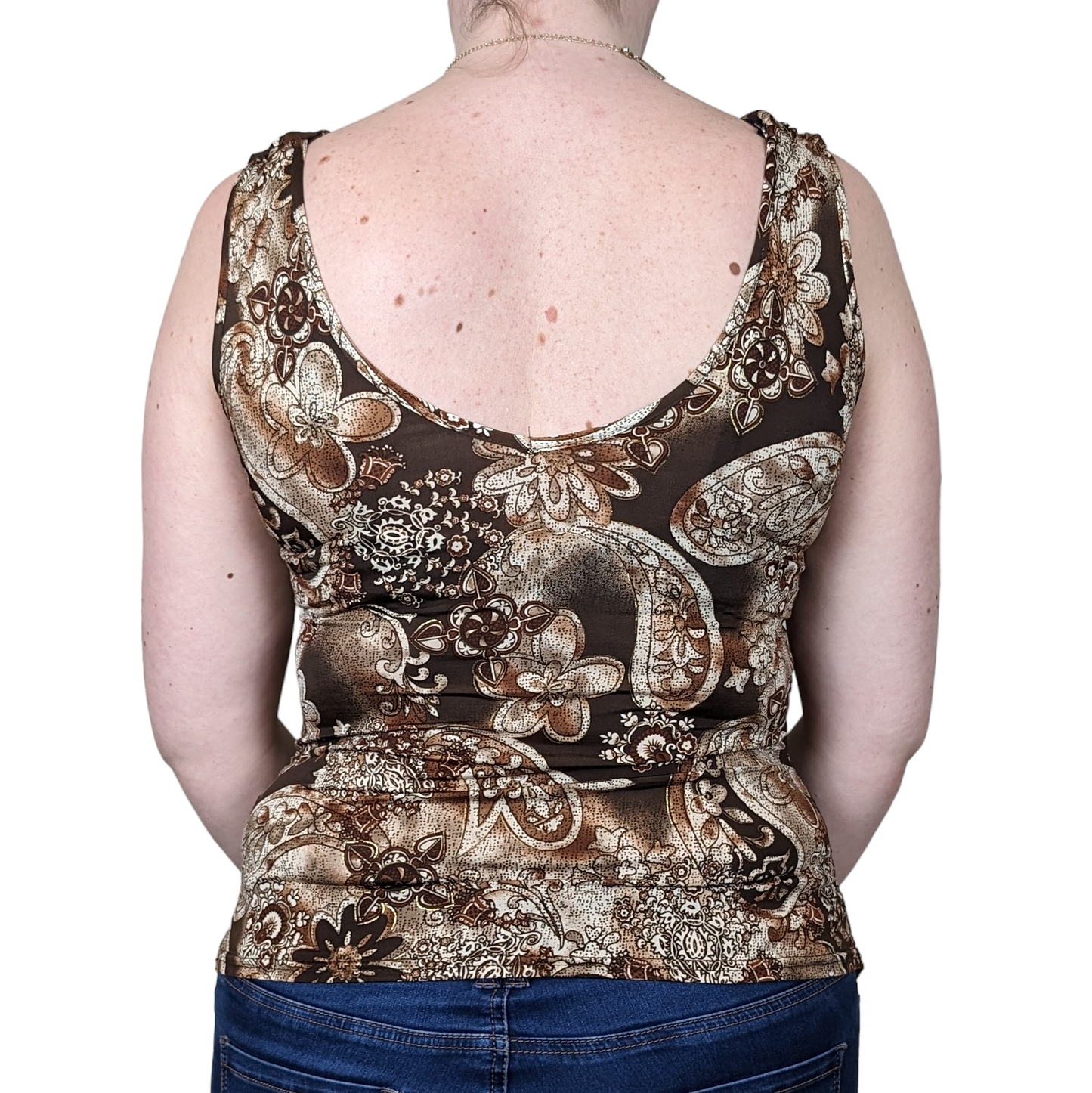 00's Earthy Cowl Neck