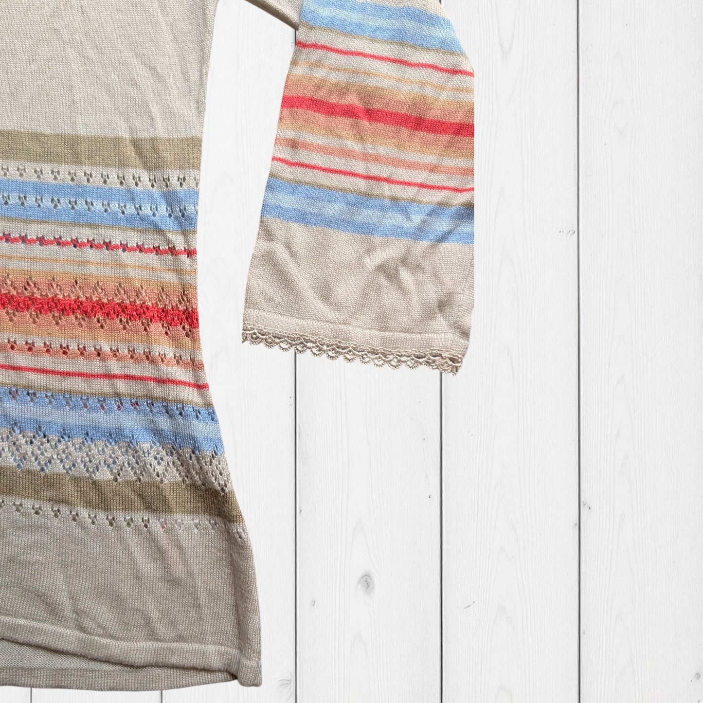 00's Knitted Boho Top