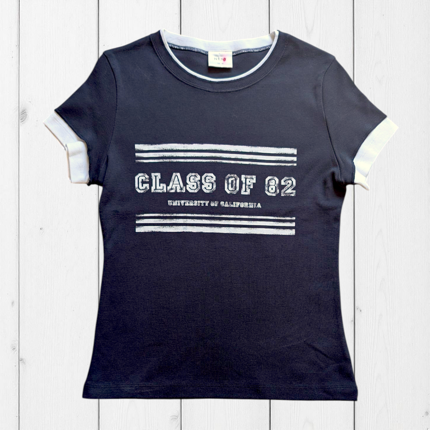 00's Ringer Baby Tee