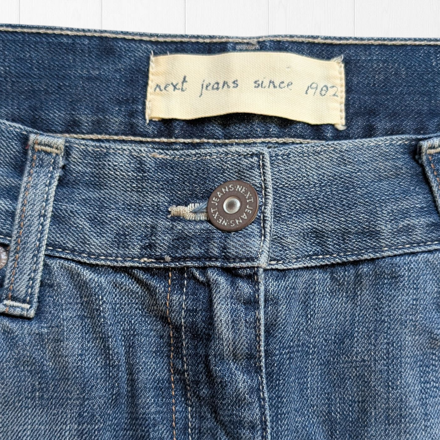 00's Low Rise Denim Mini Skirt