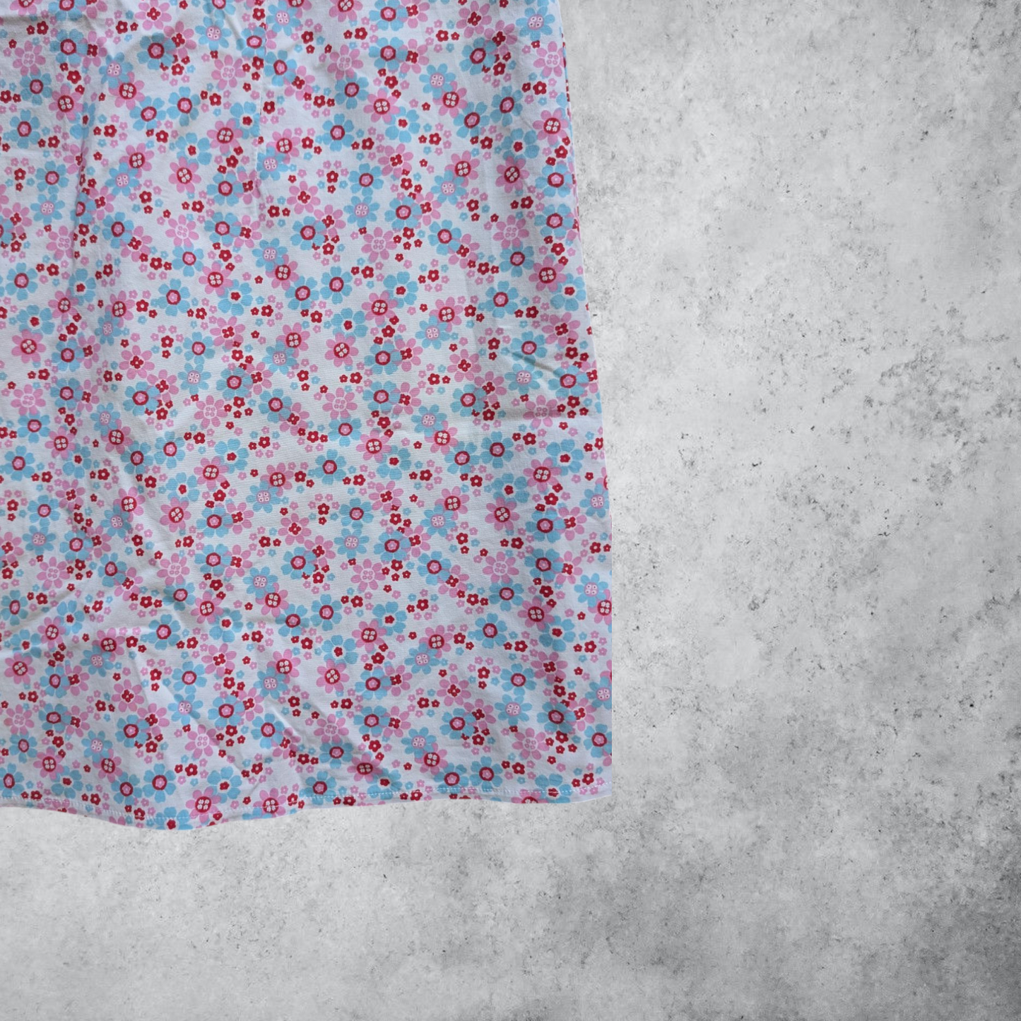 00's Floral Midi Dress
