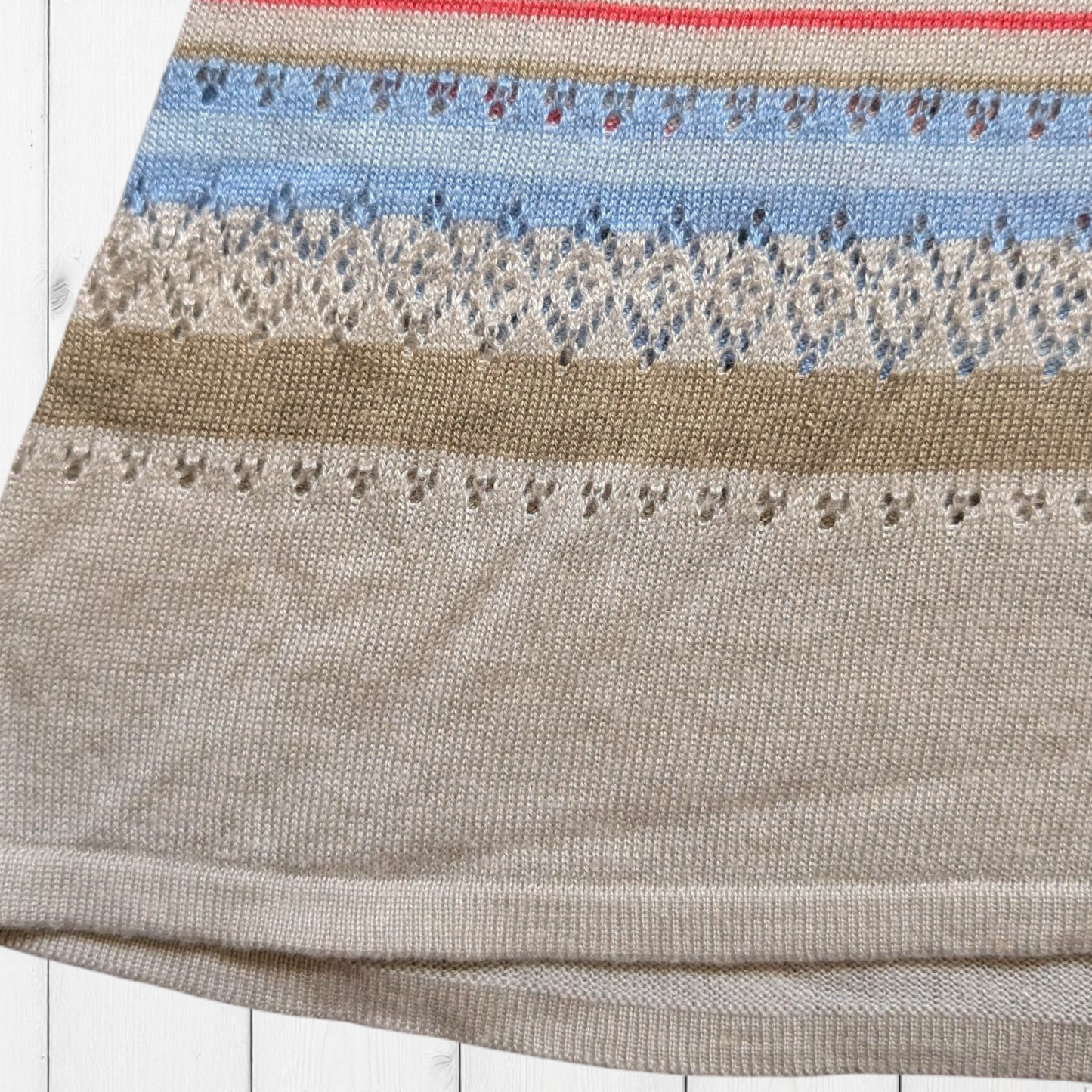 00's Knitted Boho Top