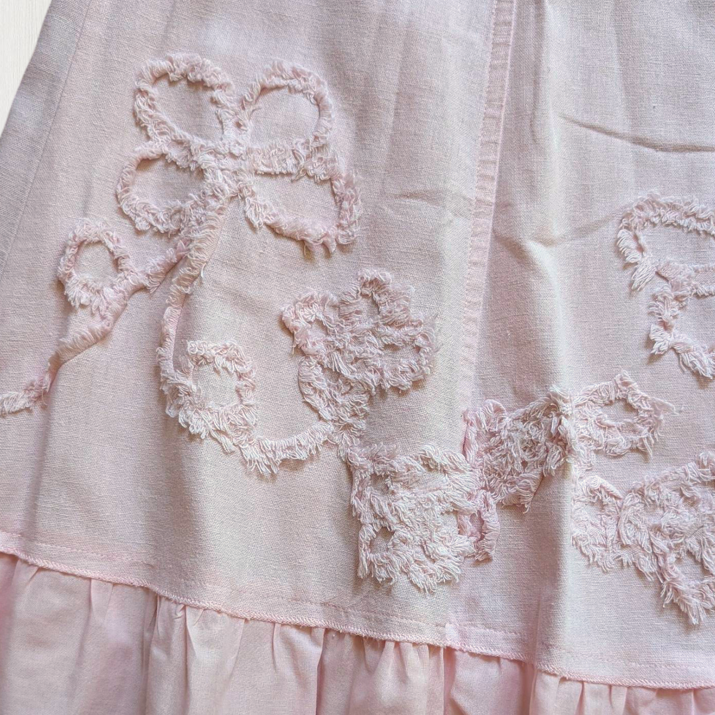00's Blush Pink Midi Skirt
