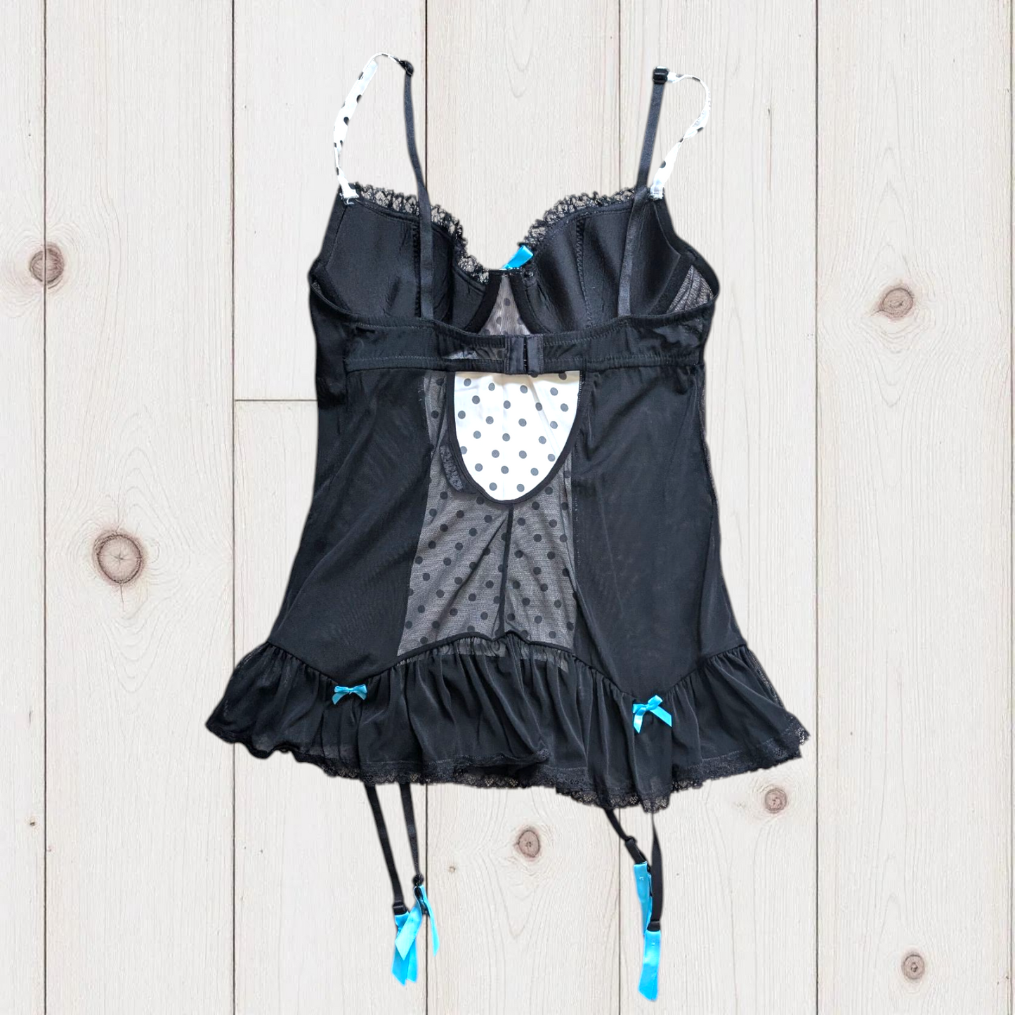 00's La Senza Polka Dot Bustier