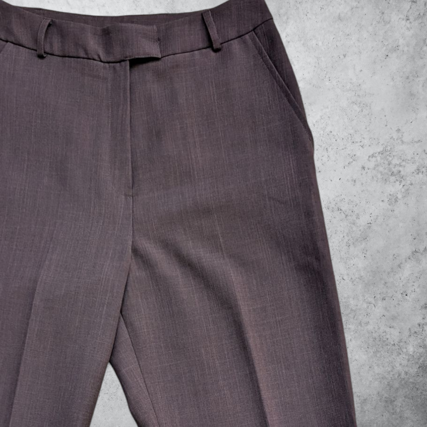 90's Brown Corpcore Trousers