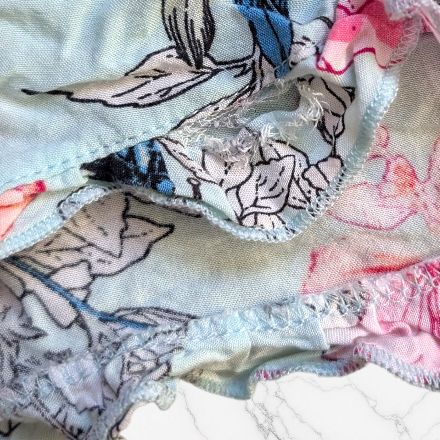 Tropical Ruffle Pyjama Bottoms