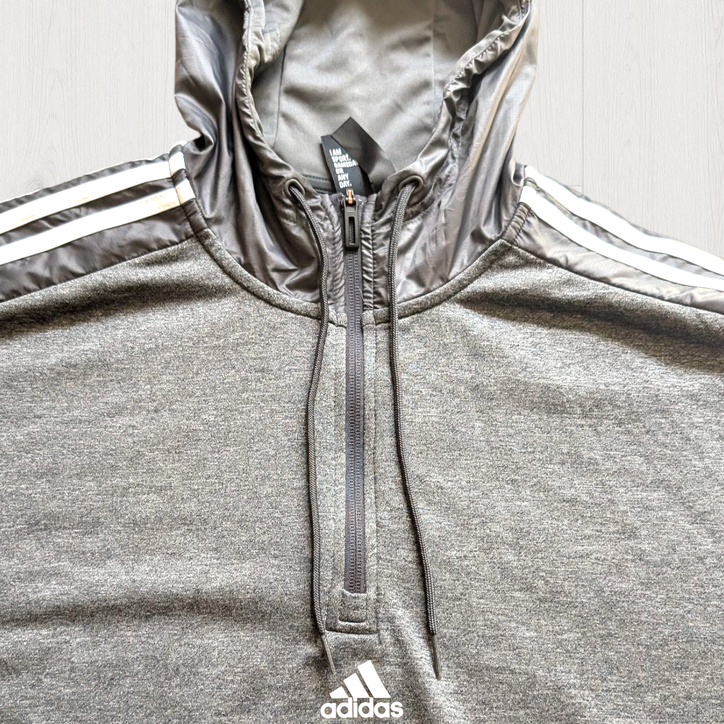 Adidas Grey Hoodie